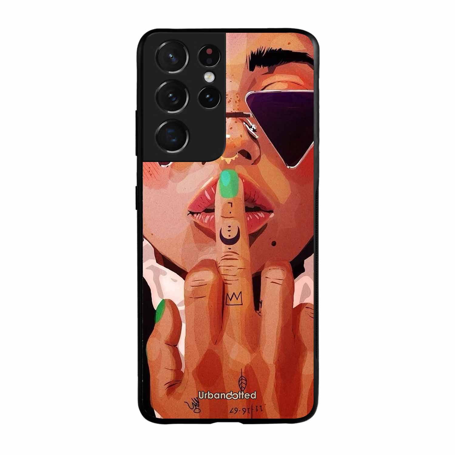 Unfiltered Attitude Glass Case For Samsung S21 Ultra 5G