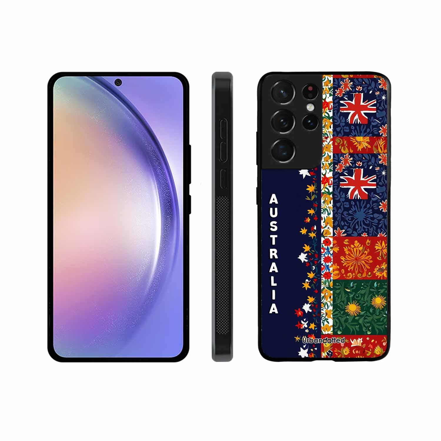 Australian National Pride Glass Case For Samsung S21 Ultra 5G