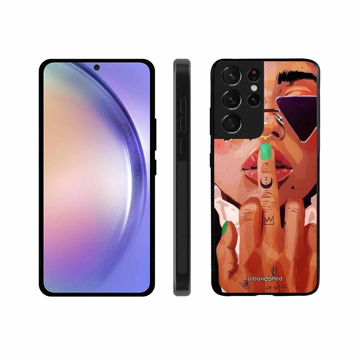 Unfiltered Attitude Glass Case For Samsung S21 Ultra 5G