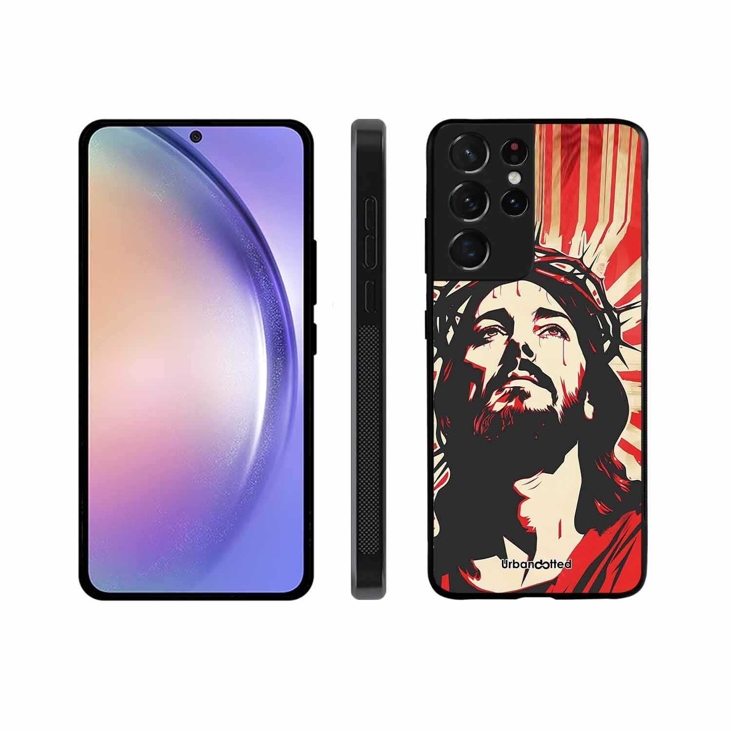 Spiritual Art Glass Case For Samsung S21 Ultra 5G