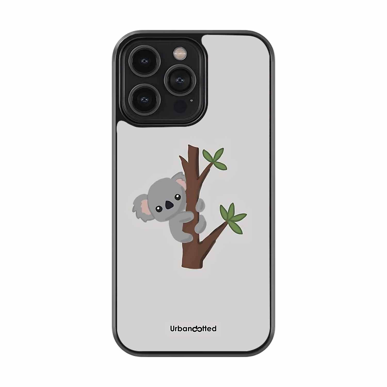 Cuddly Koala Tree Glass Case