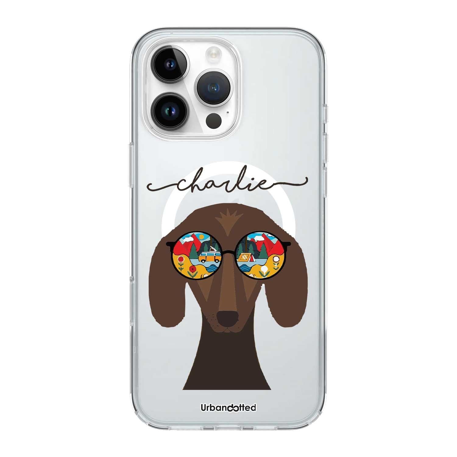 Wander Woof Crystal Clear Case