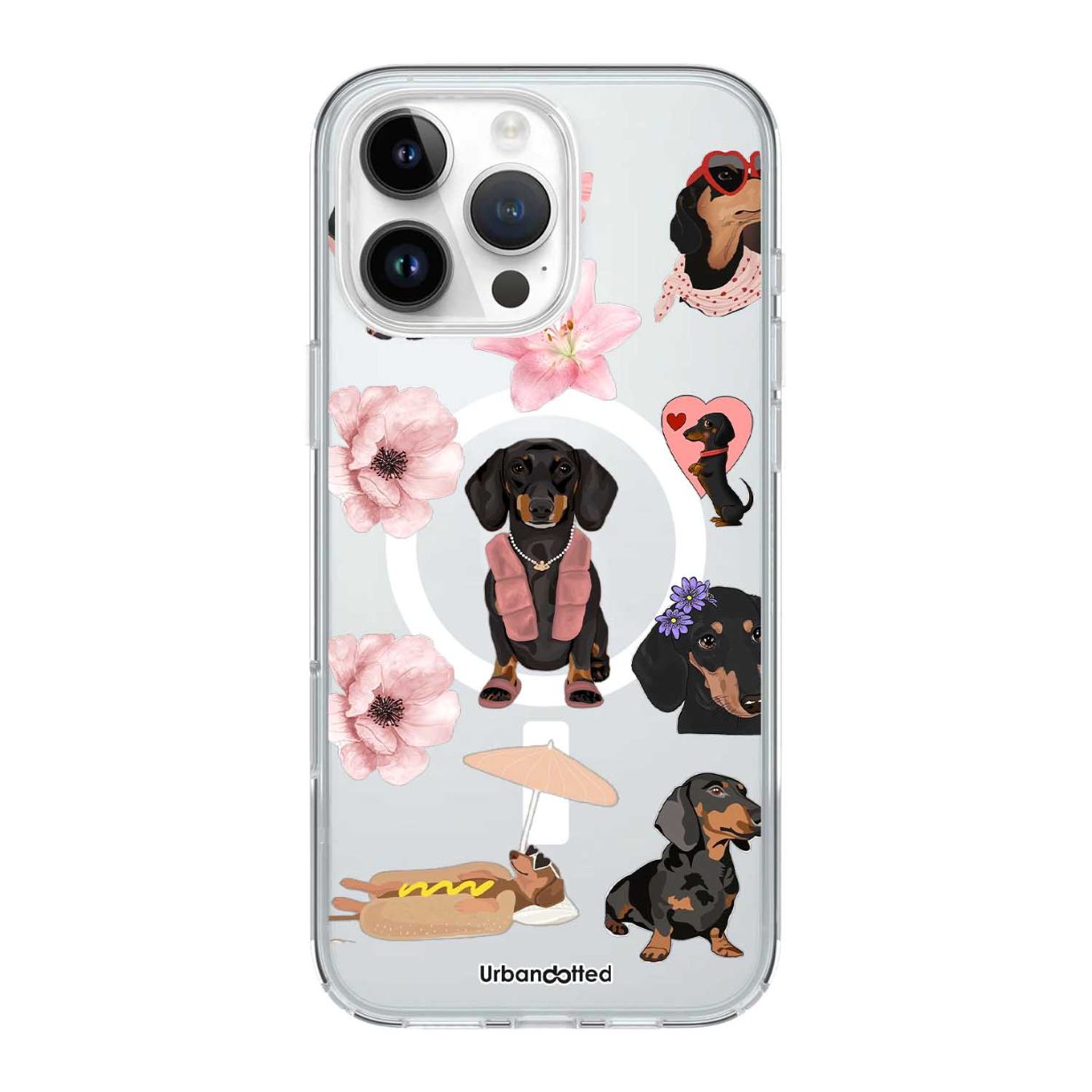 Sausage Style Crystal Clear Case