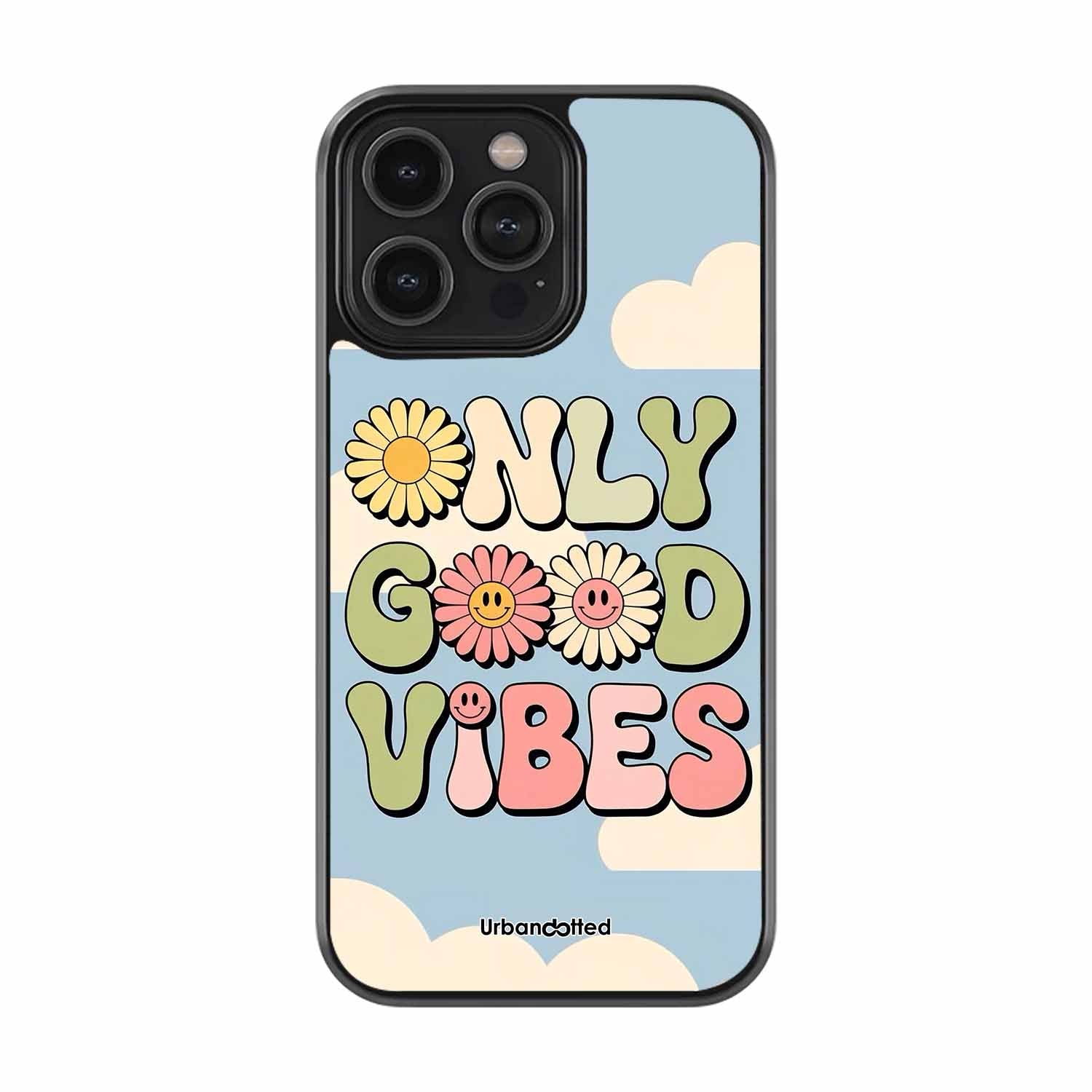 Sunny Smiley Groovy Glass Case