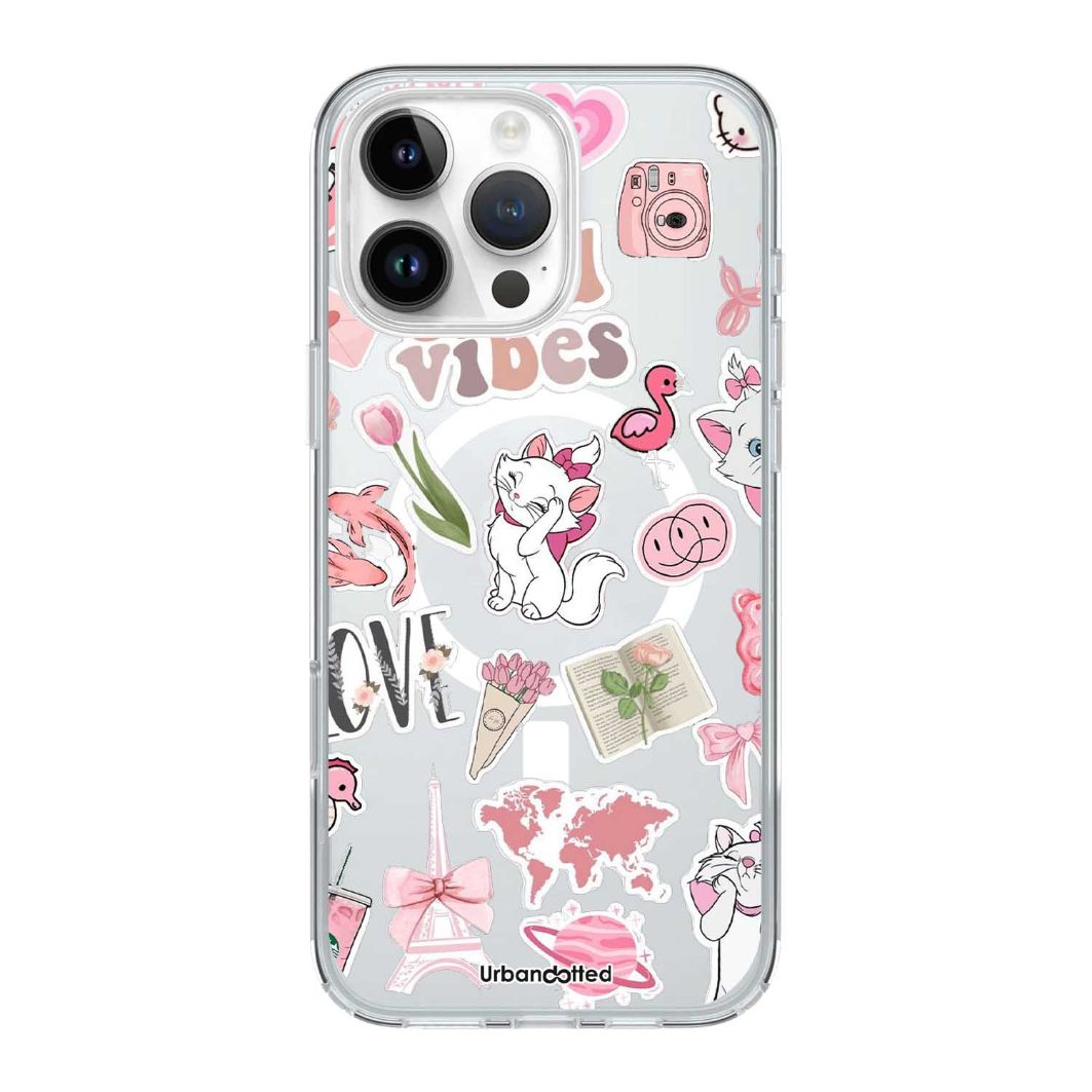 Meow in Paris Dream Crystal Clear Case