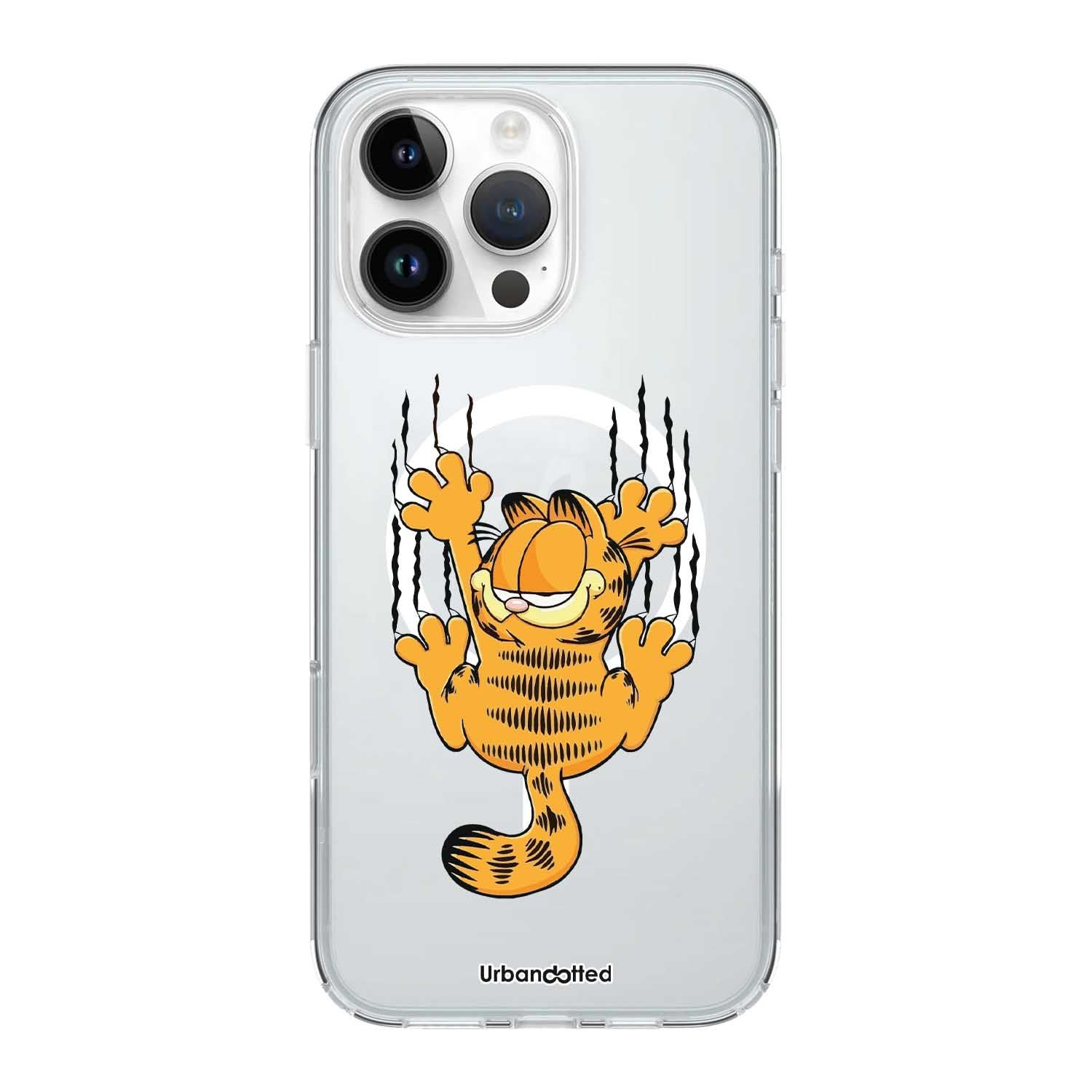 Garfield Classic Clawing Crystal Clear Case