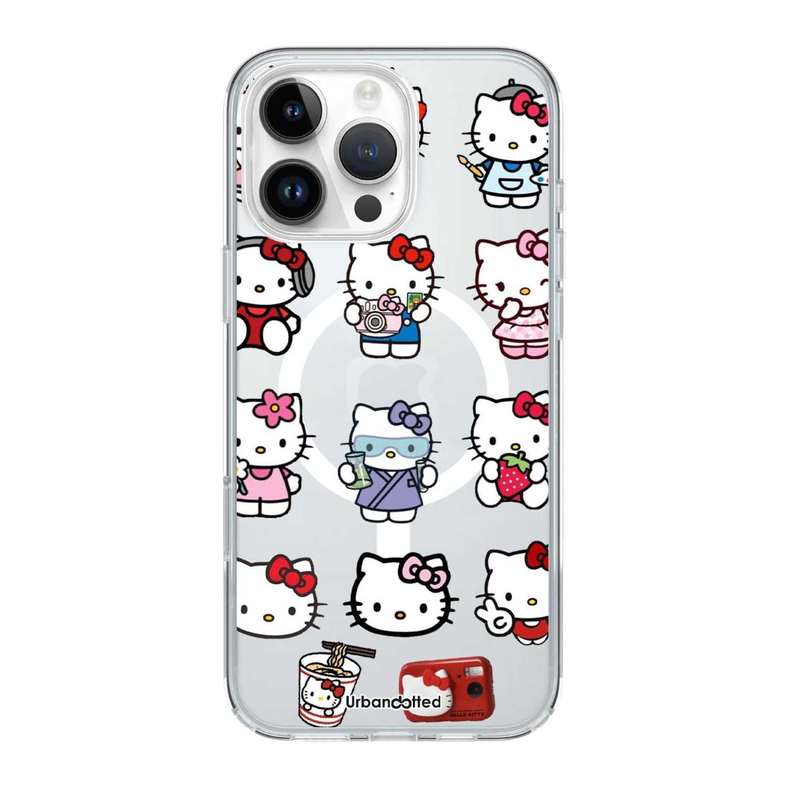 Hello Kitty Characters Crystal Clear Case