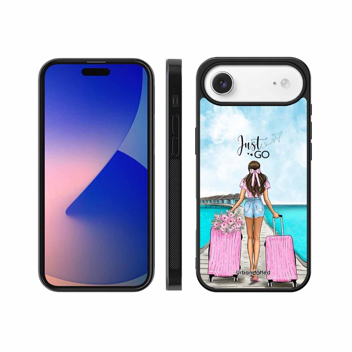 Just Go Travel Glass Case For iPhone Air