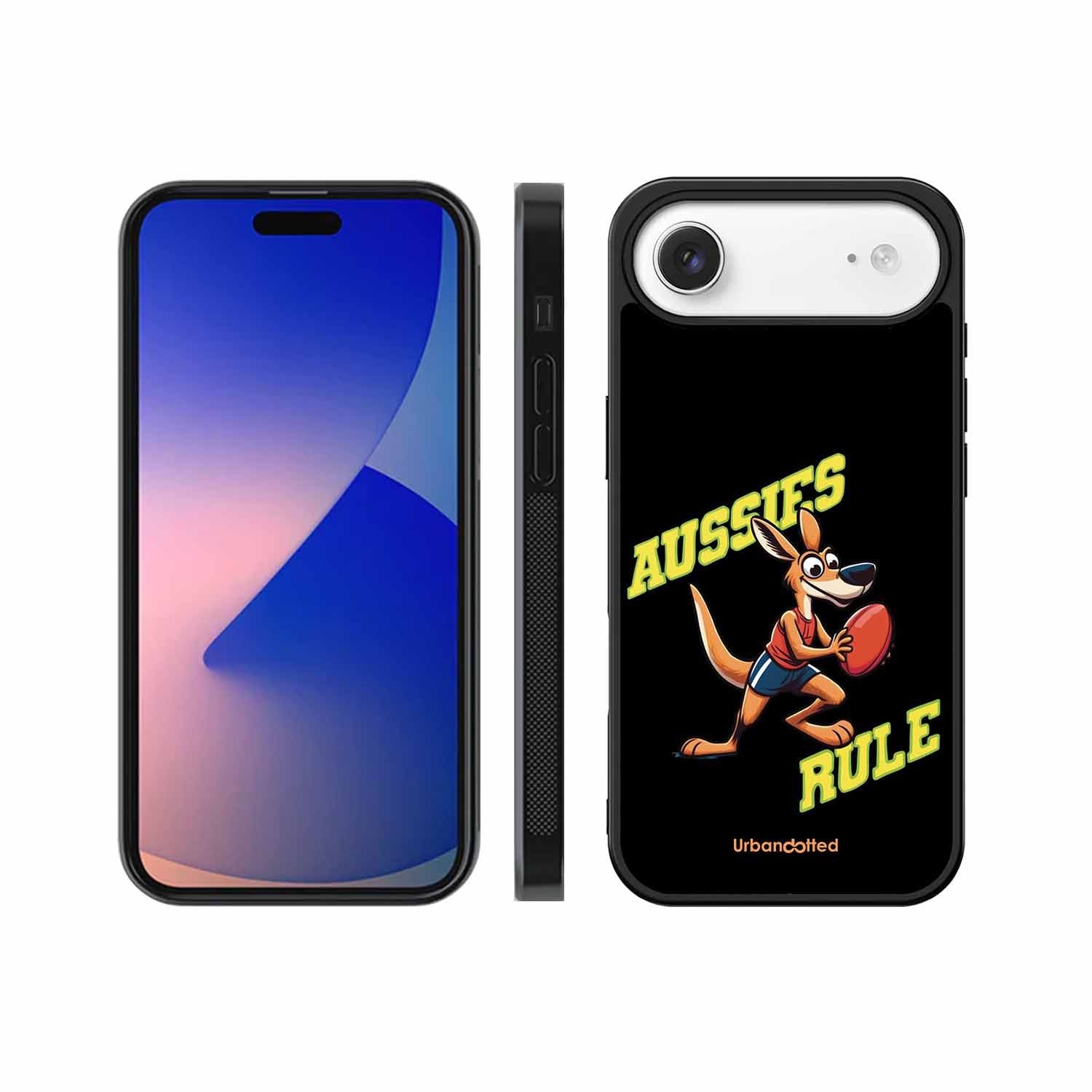 Aussies Rule Football Glass Case For iPhone Air