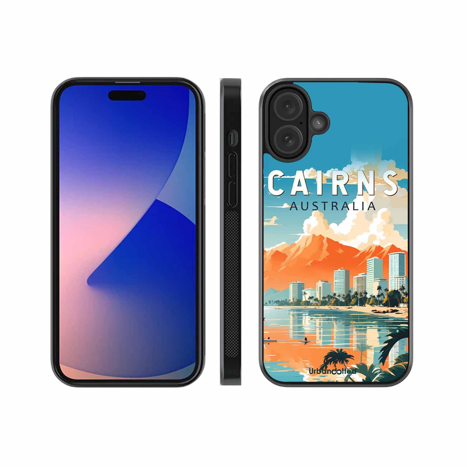 Cairns Australia Glass Case For iPhone 16 Plus
