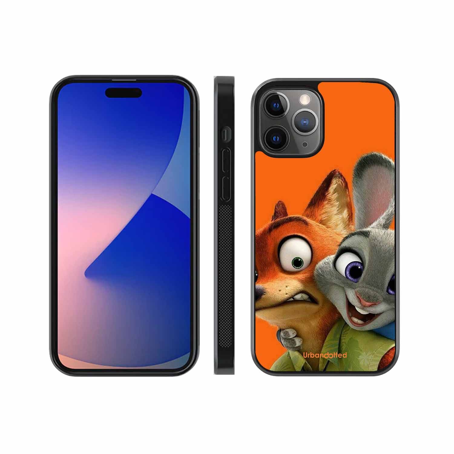 Zootopia Friends Glass Case For iPhone 11 Pro Max