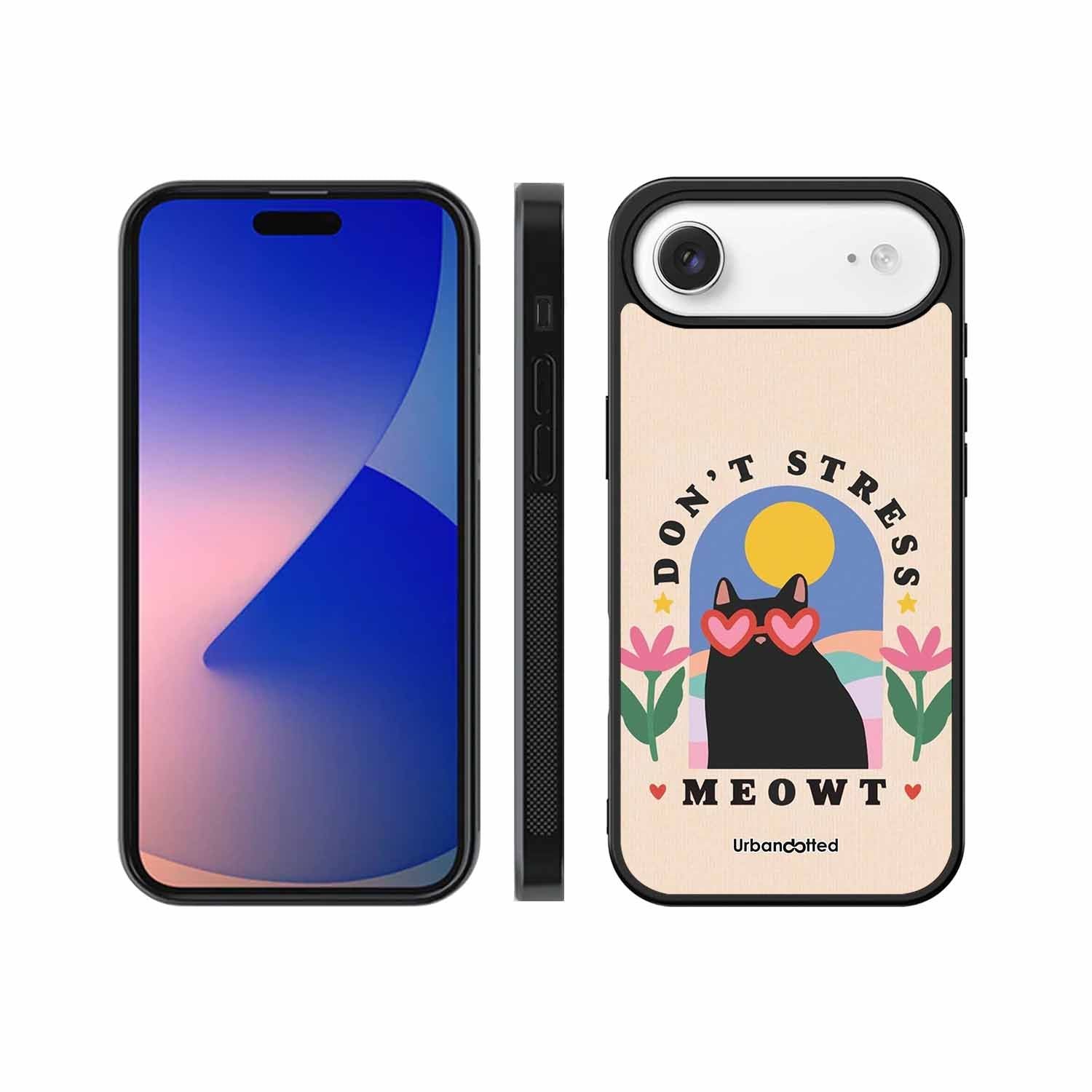 Don't Stress Meowt Glass Case For iPhone Air