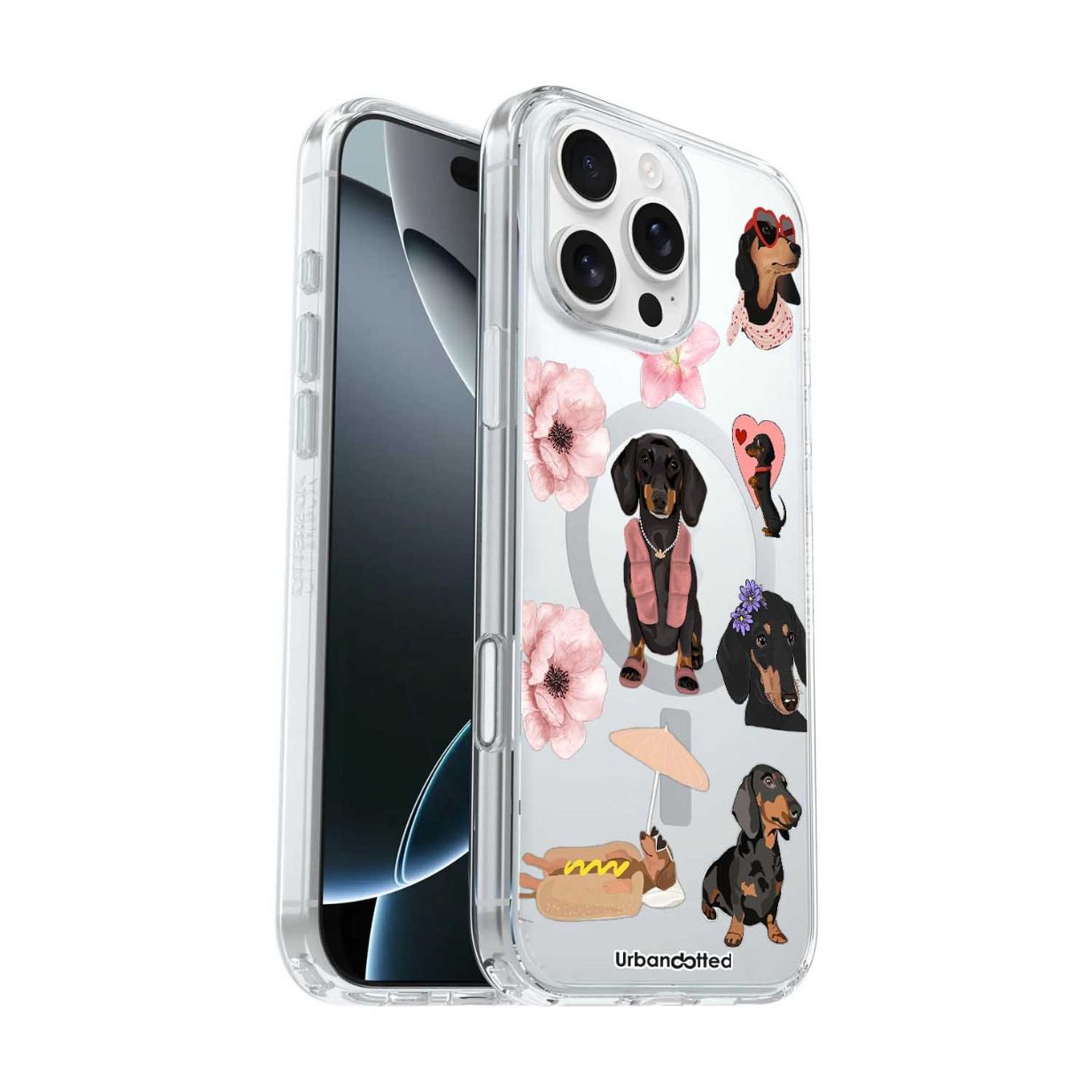 Sausage Style Crystal Clear Case