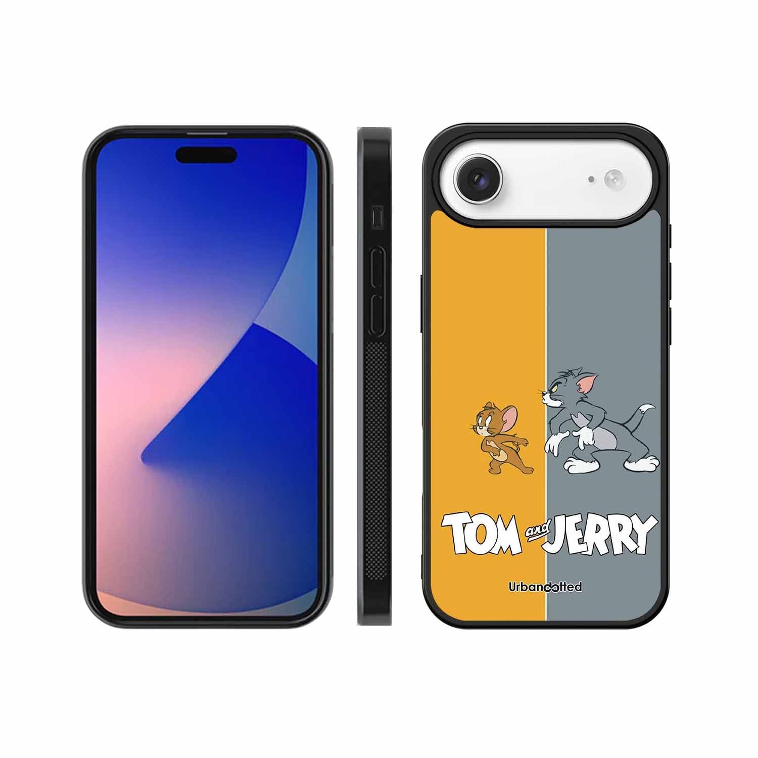 Tom and Jerry Chase Glass Case For iPhone Air