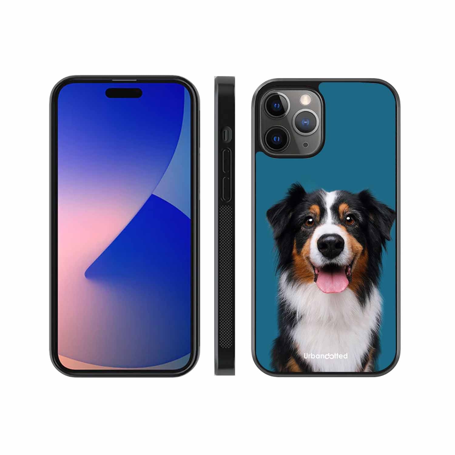 Aussie Shepherd Smile Glass Case For iPhone 11 Pro
