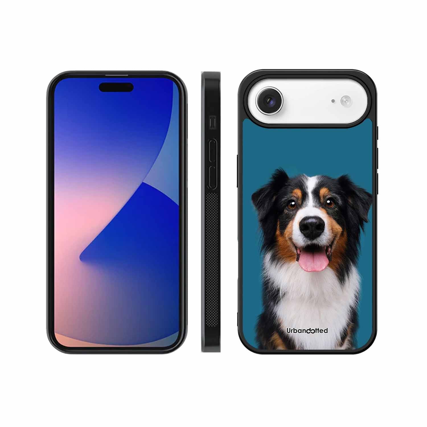 Aussie Shepherd Smile Glass Case For iPhone Air