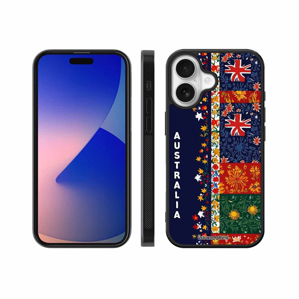 Australian National Pride Glass Case For iPhone 17