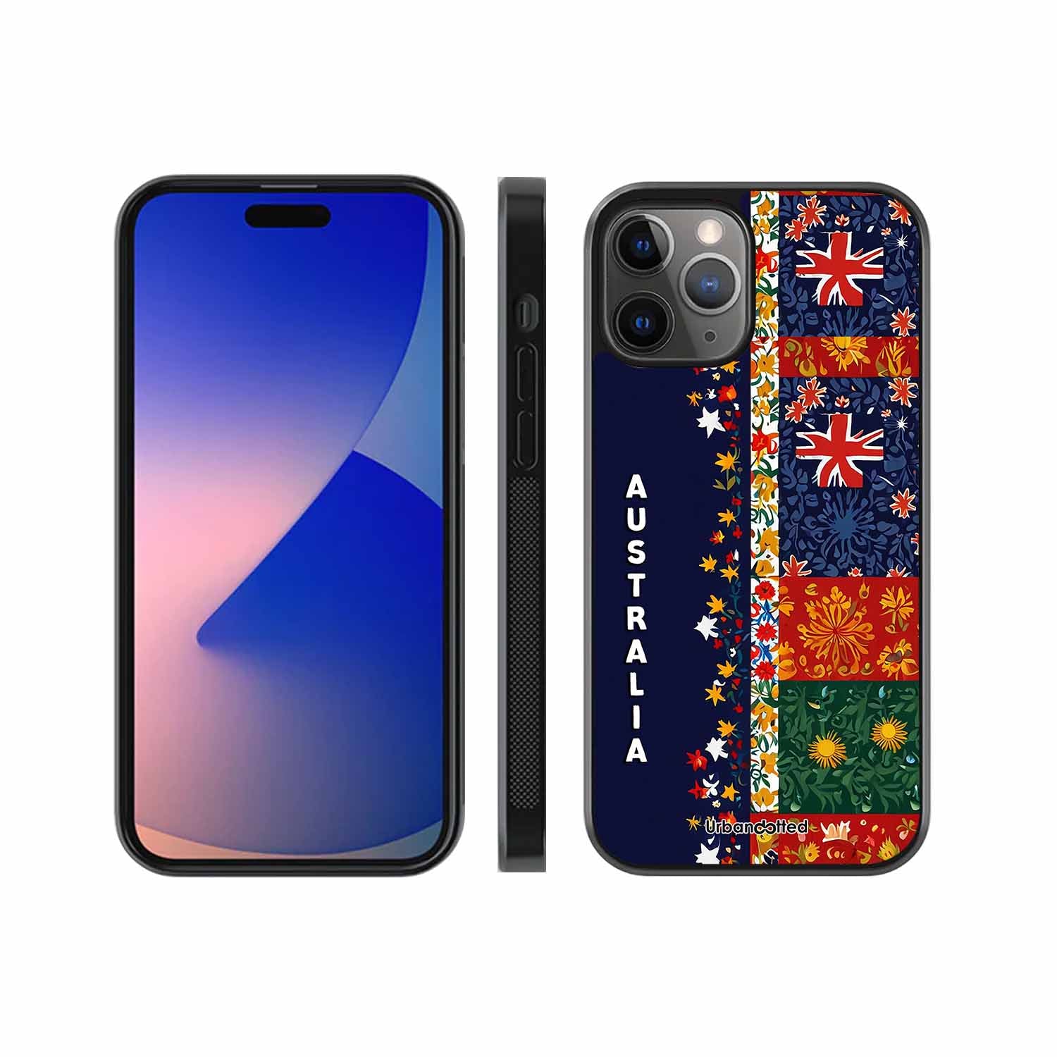 Australian National Pride Glass Case For iPhone 11 Pro