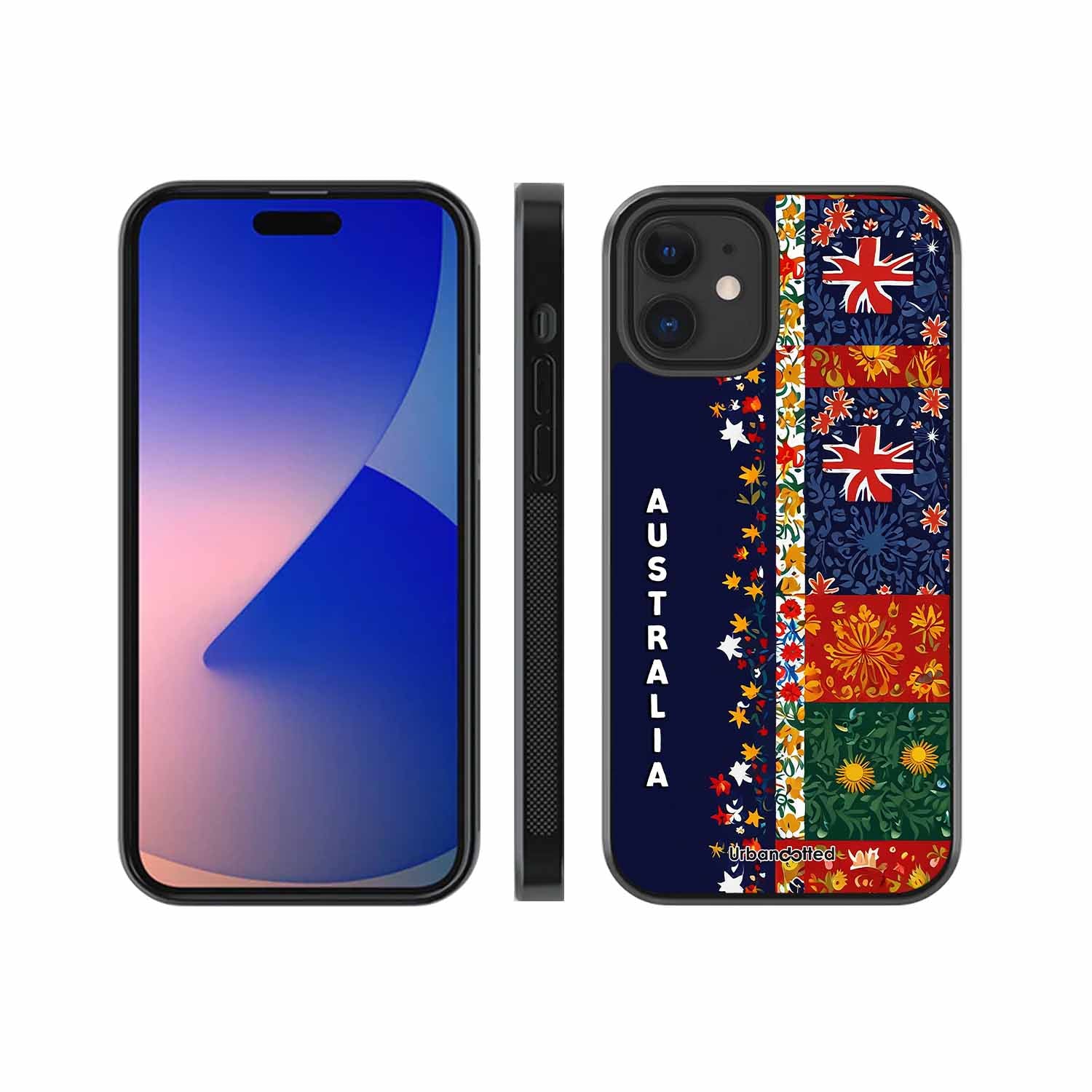 Australian National Pride Glass Case For iPhone 12 Mini