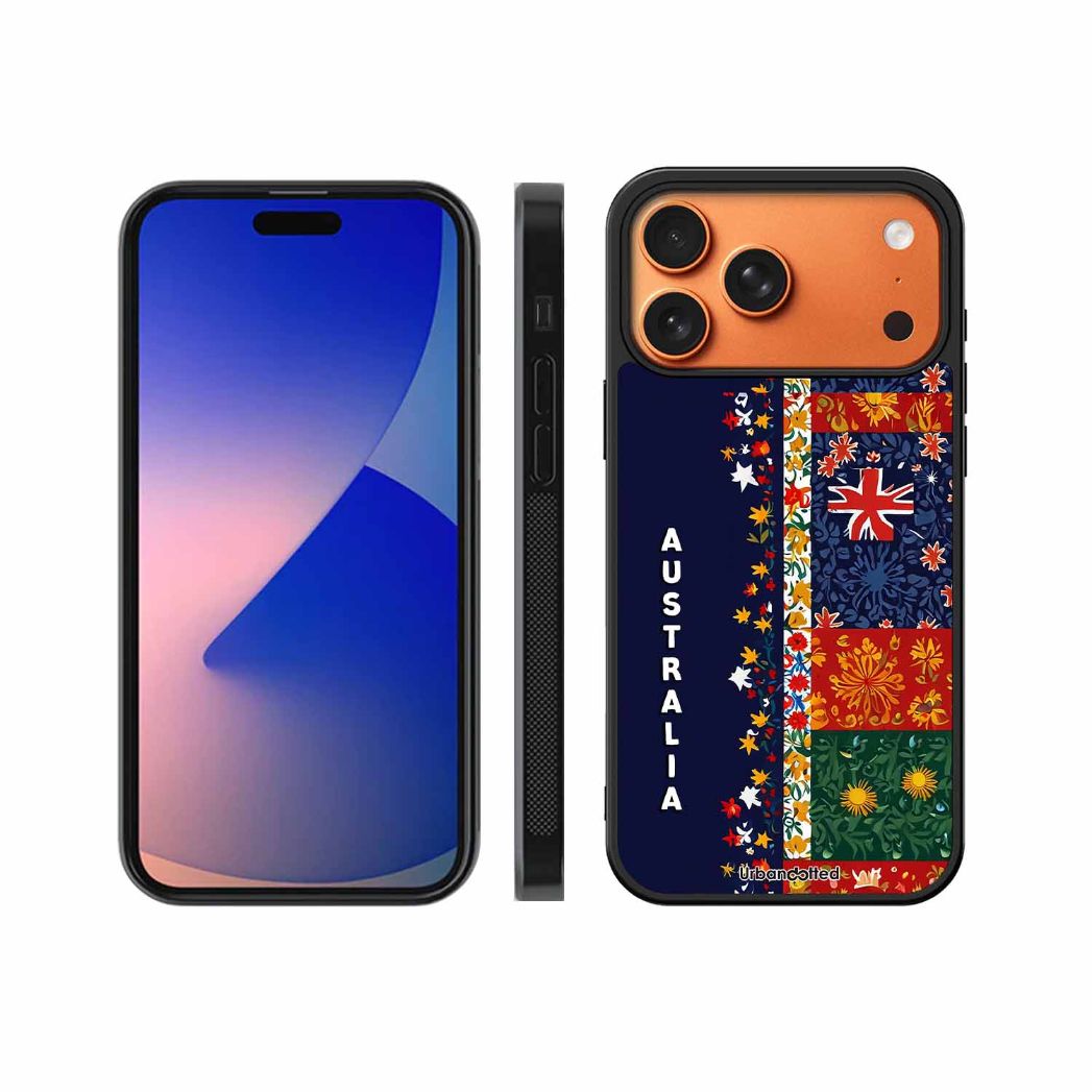Australian National Pride Glass Case For iPhone 17 Pro Max