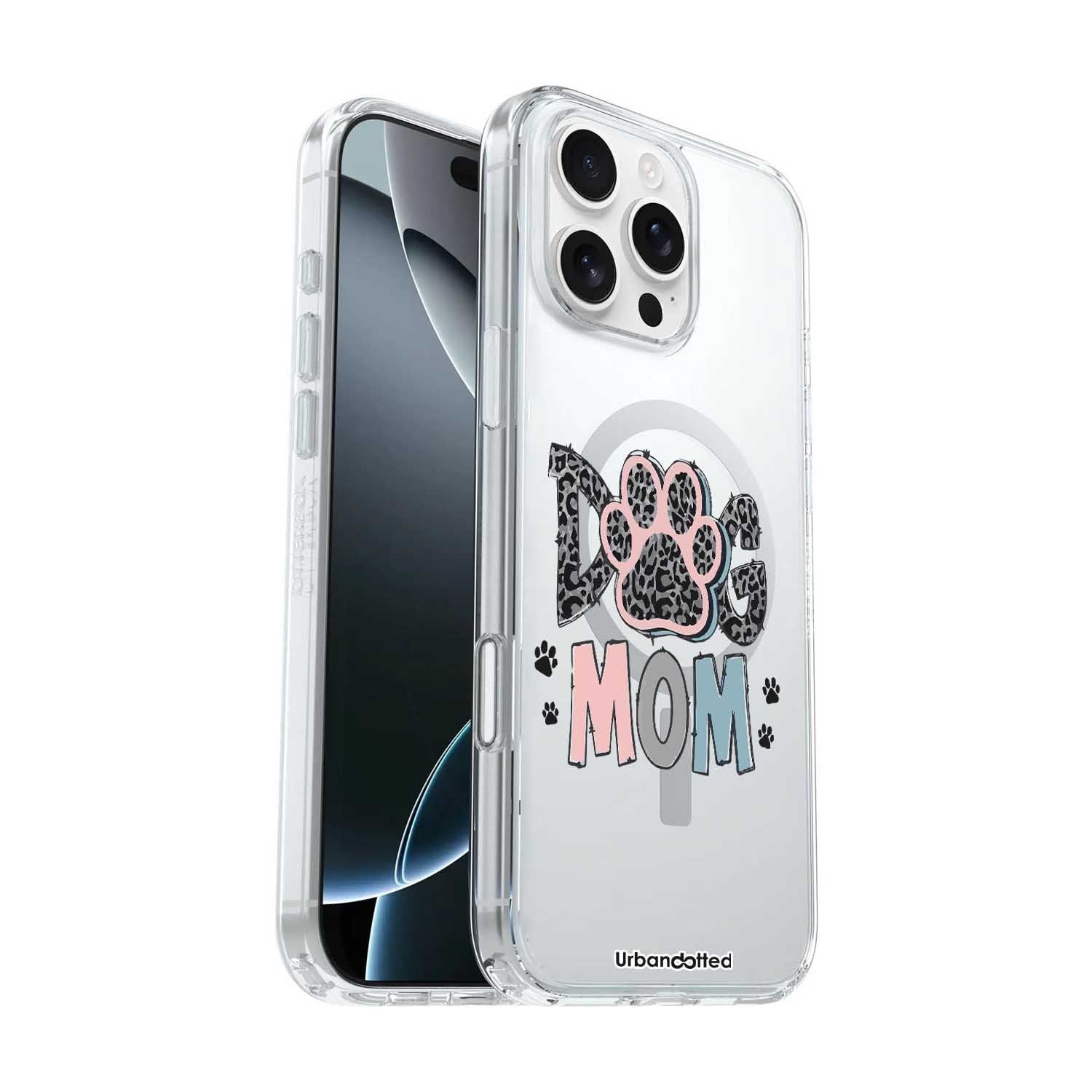 Fierce Paw Mama Style Crystal Clear Case