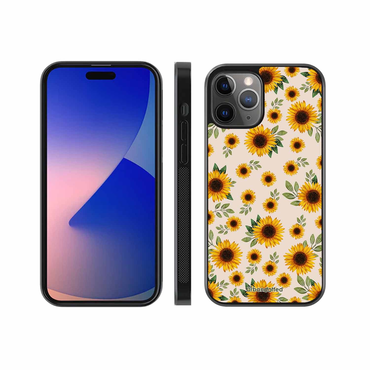 Summer Sunflowers Glass Case For iPhone 11 Pro