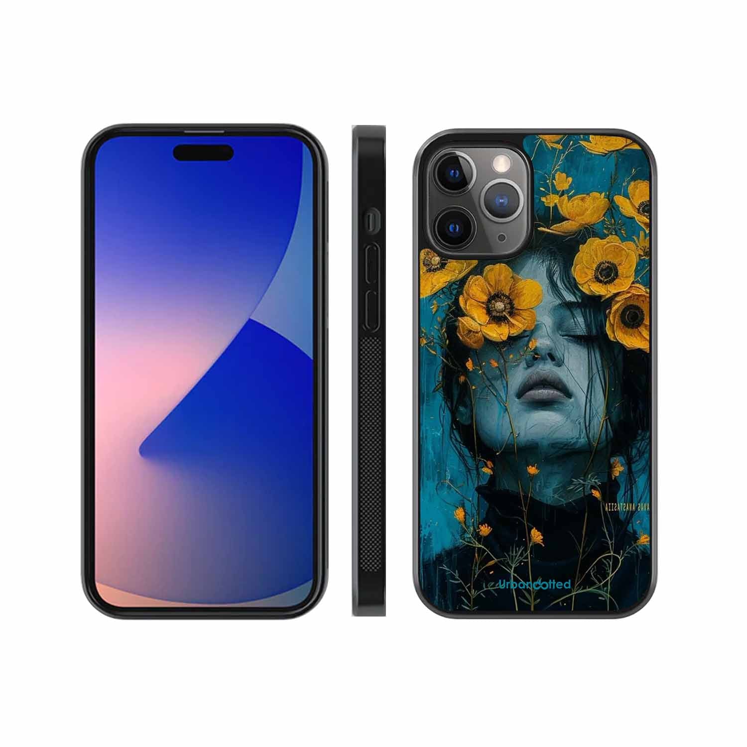 Wildflower Spirit Glass Case For iPhone 11 Pro