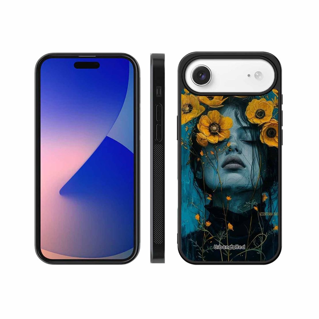 Wildflower Spirit Glass Case For iPhone Air