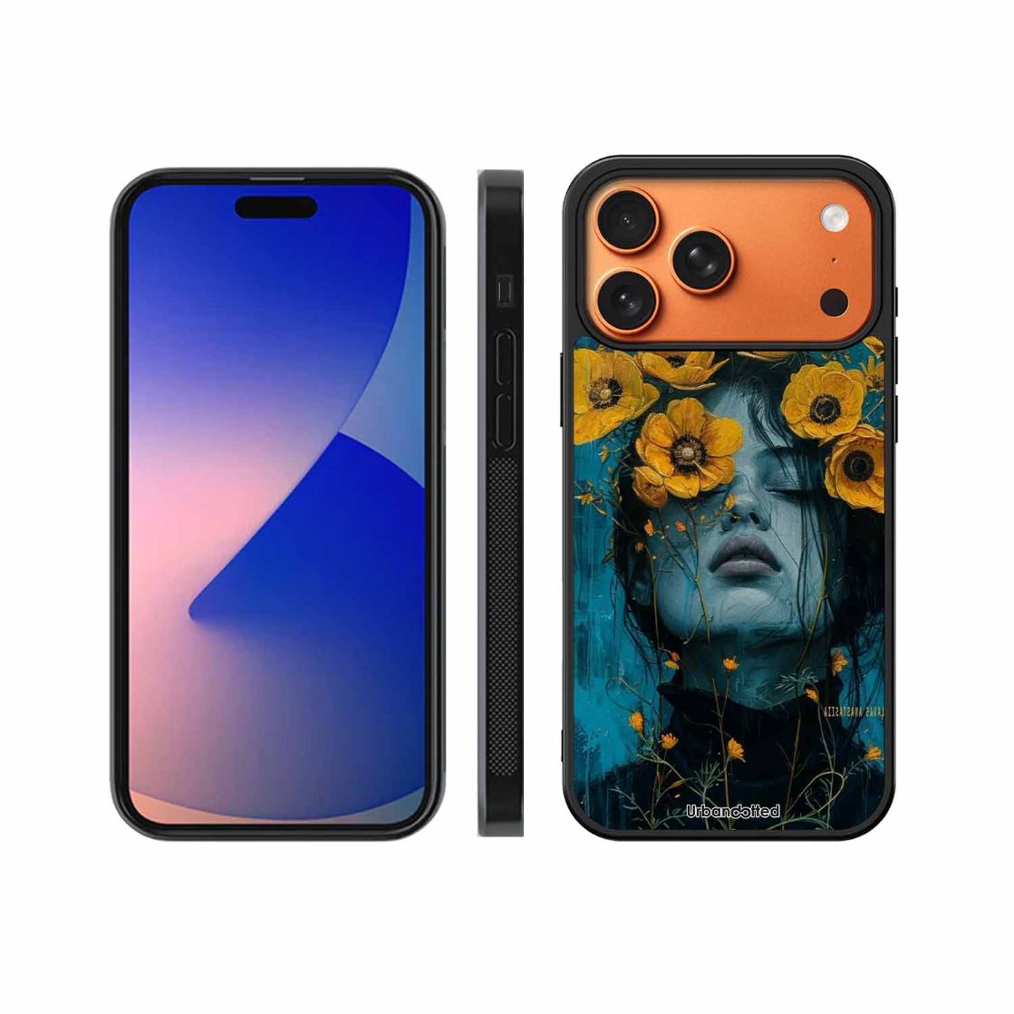 Wildflower Spirit Glass Case For iPhone 17 Pro Max