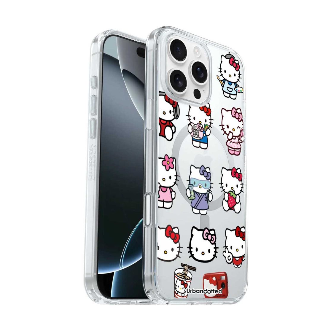 Hello Kitty Characters Crystal Clear Case