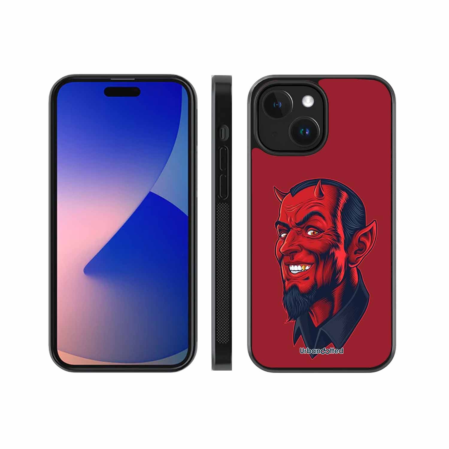 Outback Devil Glass Case For iPhone 15 Plus