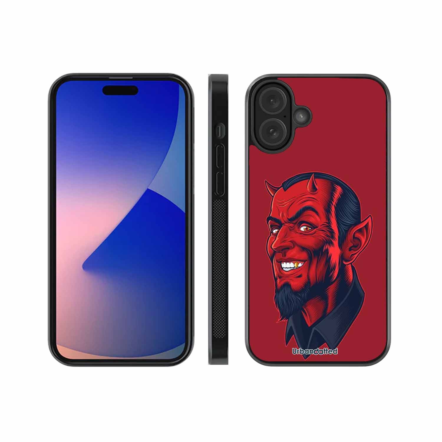 Outback Devil Glass Case For iPhone 16 Plus
