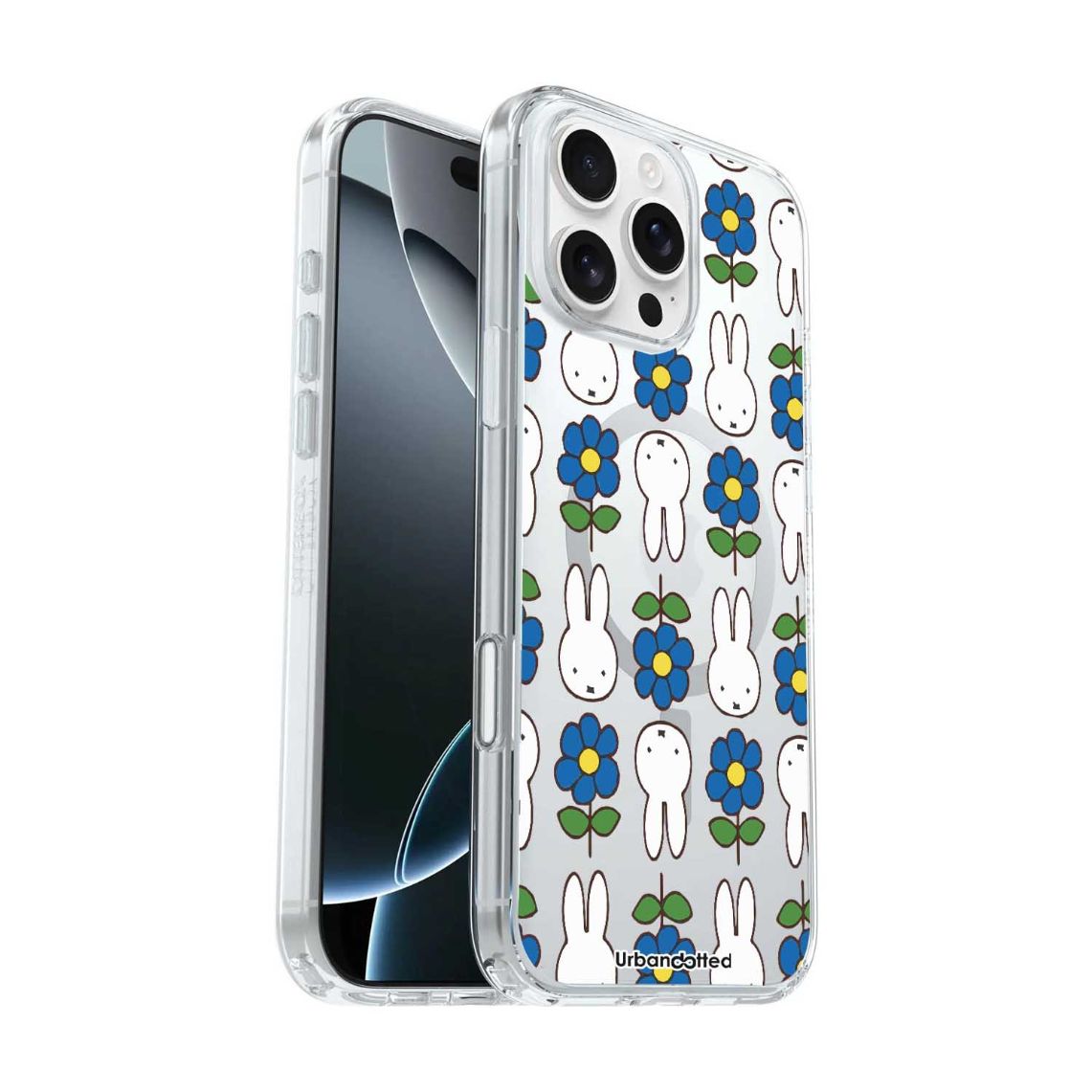 Cartoon Bunnies Crystal Clear Case