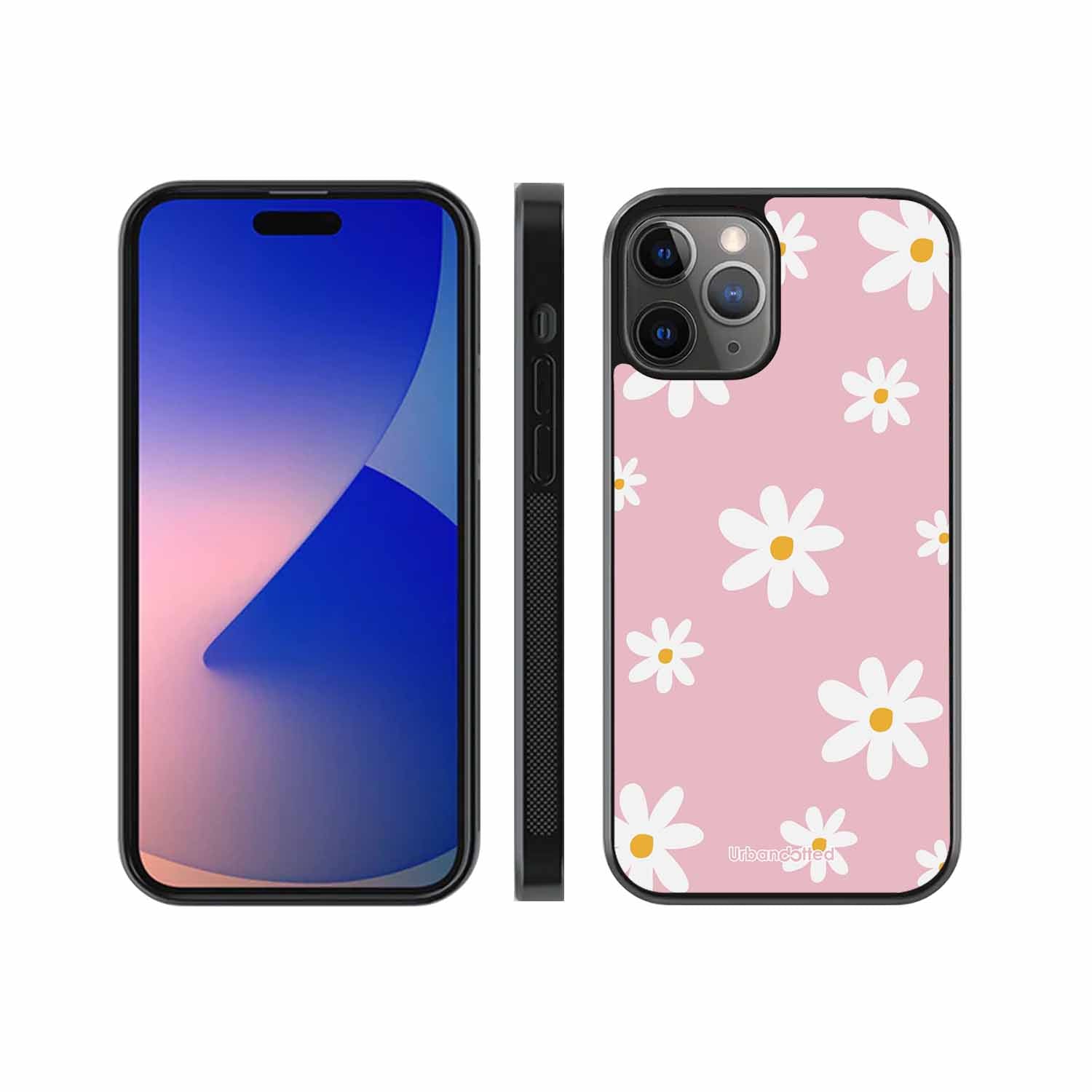 Pink Daisy Delight Glass Case For iPhone 11 Pro