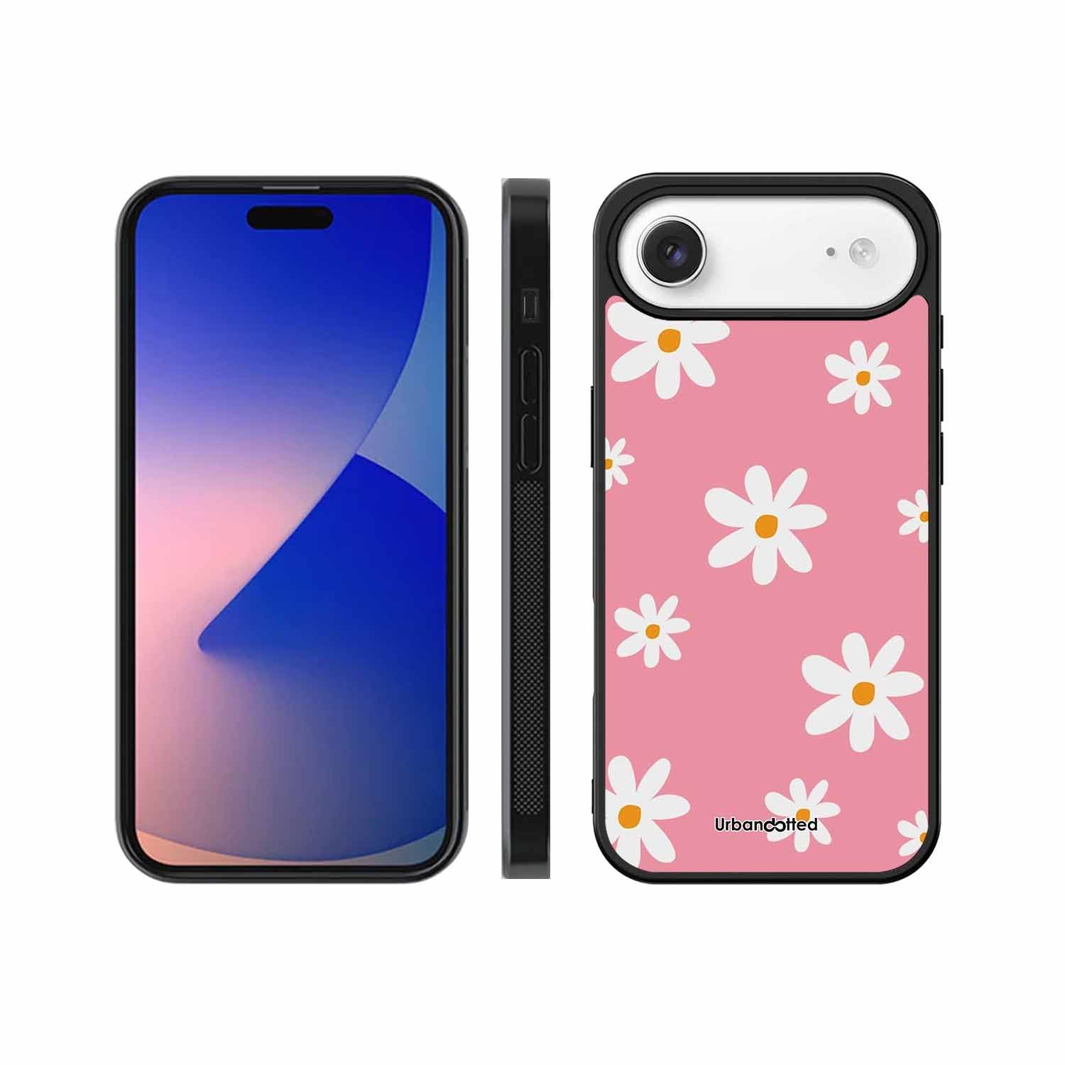 Pink Daisy Delight Glass Case For iPhone Air