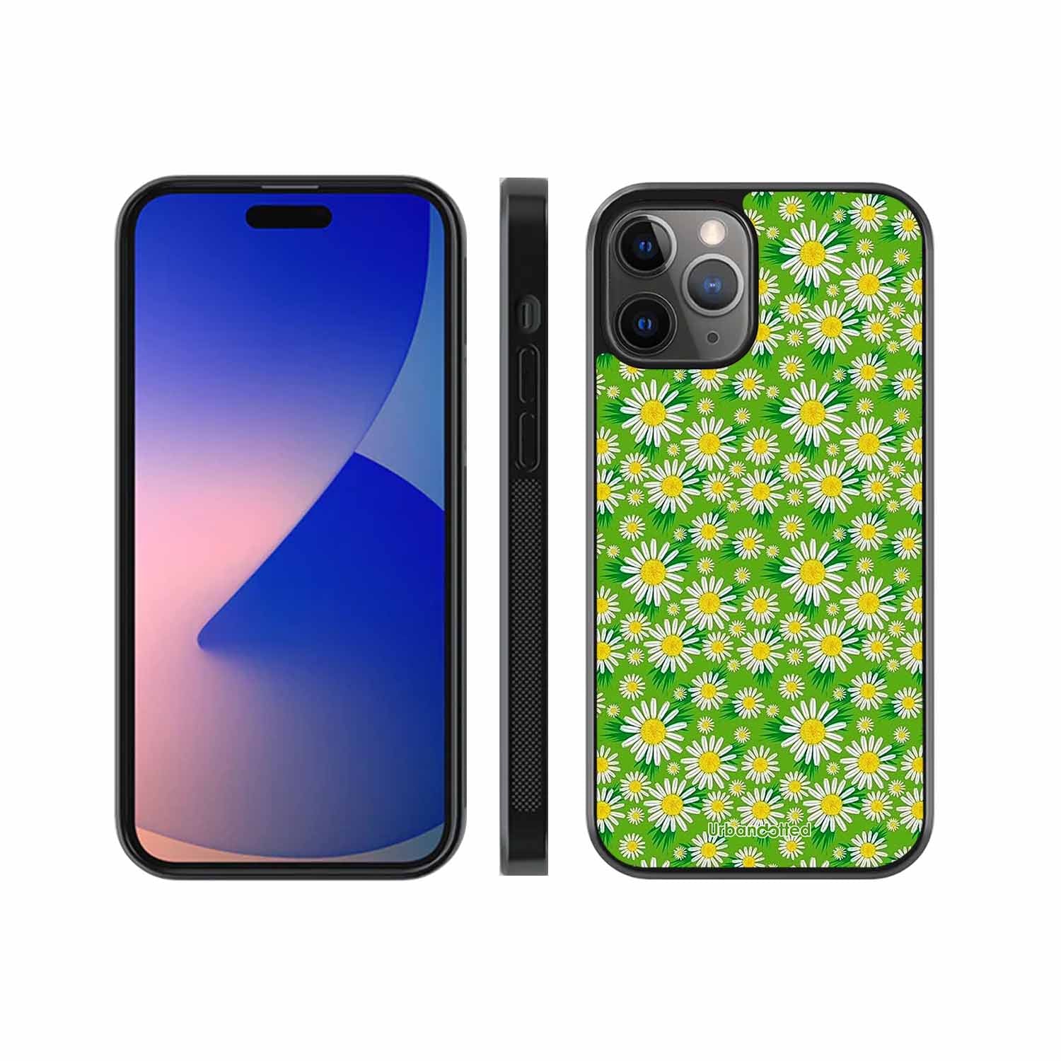 Cheerful Daisy Glass Case For iPhone 11 Pro