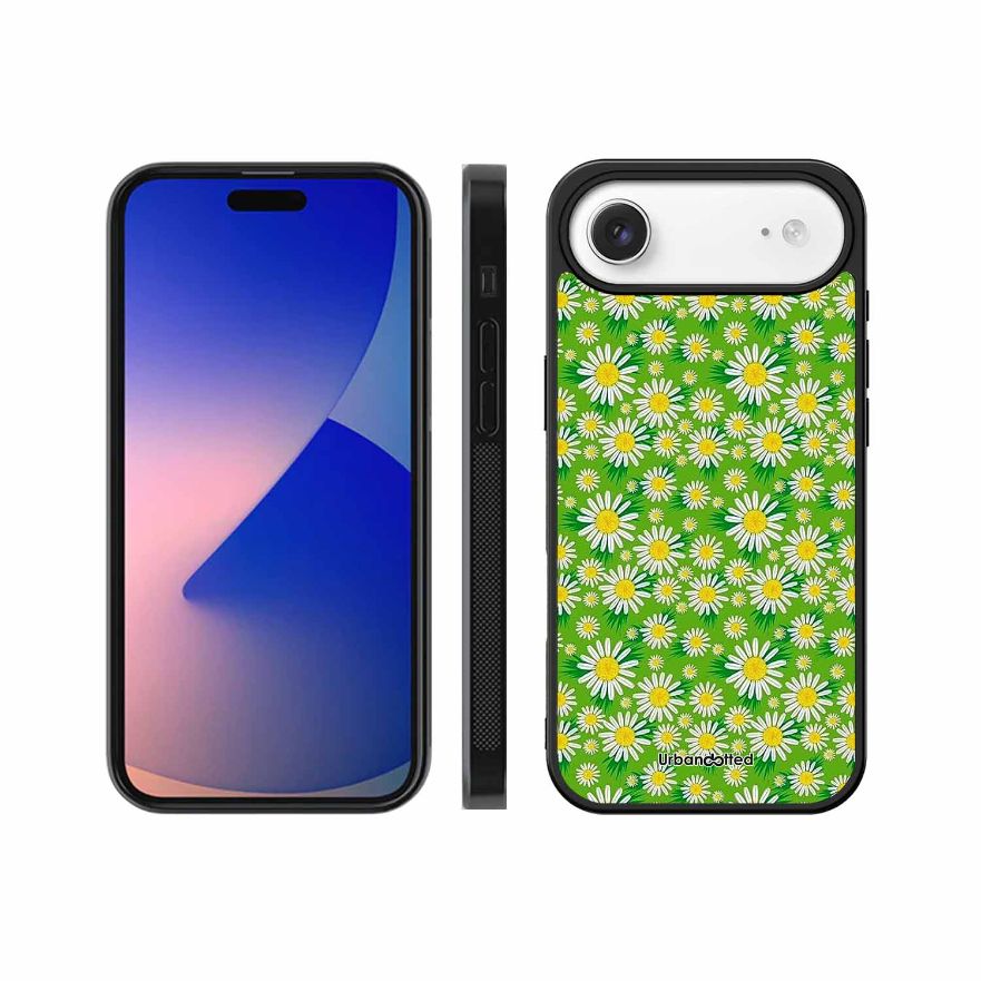 Cheerful Daisy Glass Case For iPhone Air