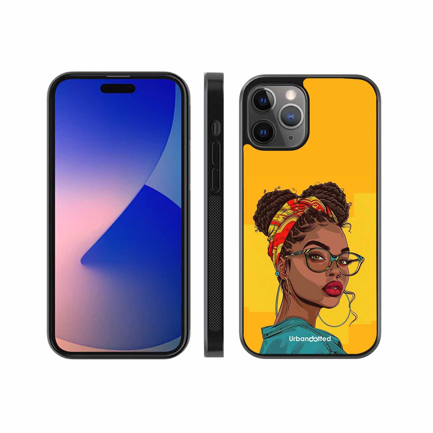Headscarf Beauty Glass Case For iPhone 11 Pro