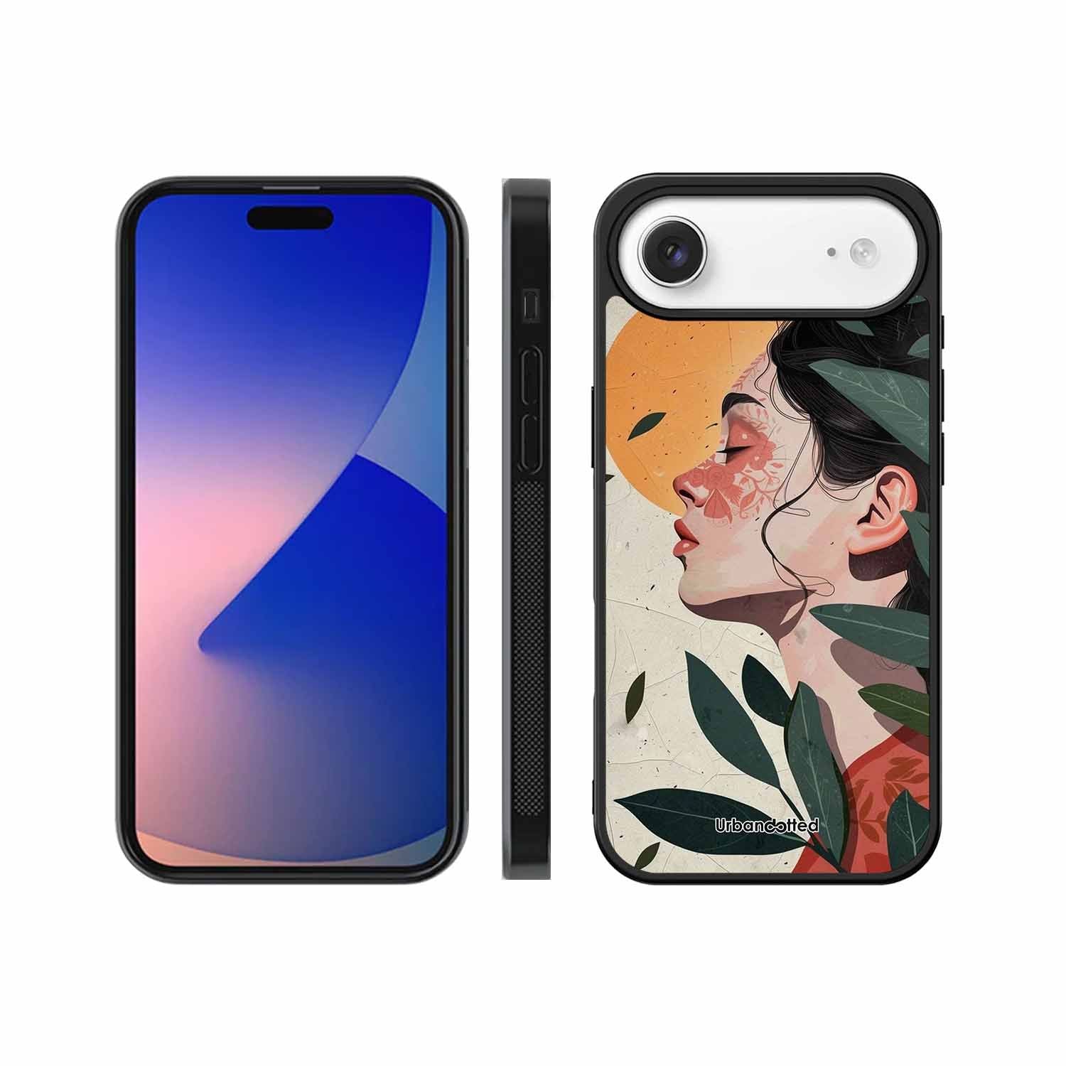Nature's Embrace Glass Case For iPhone Air