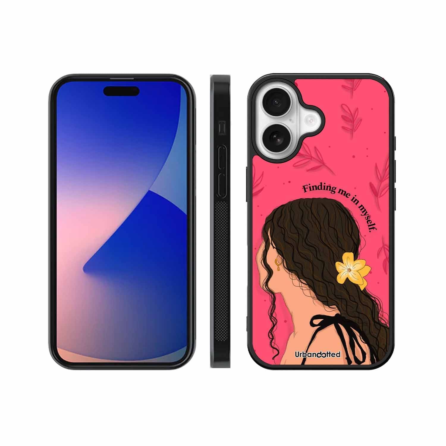 Find Me in Your Self Glass Case For iPhone 17