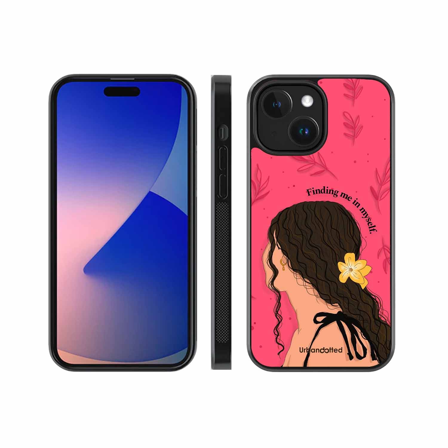 Find Me in Your Self Glass Case For iPhone 14