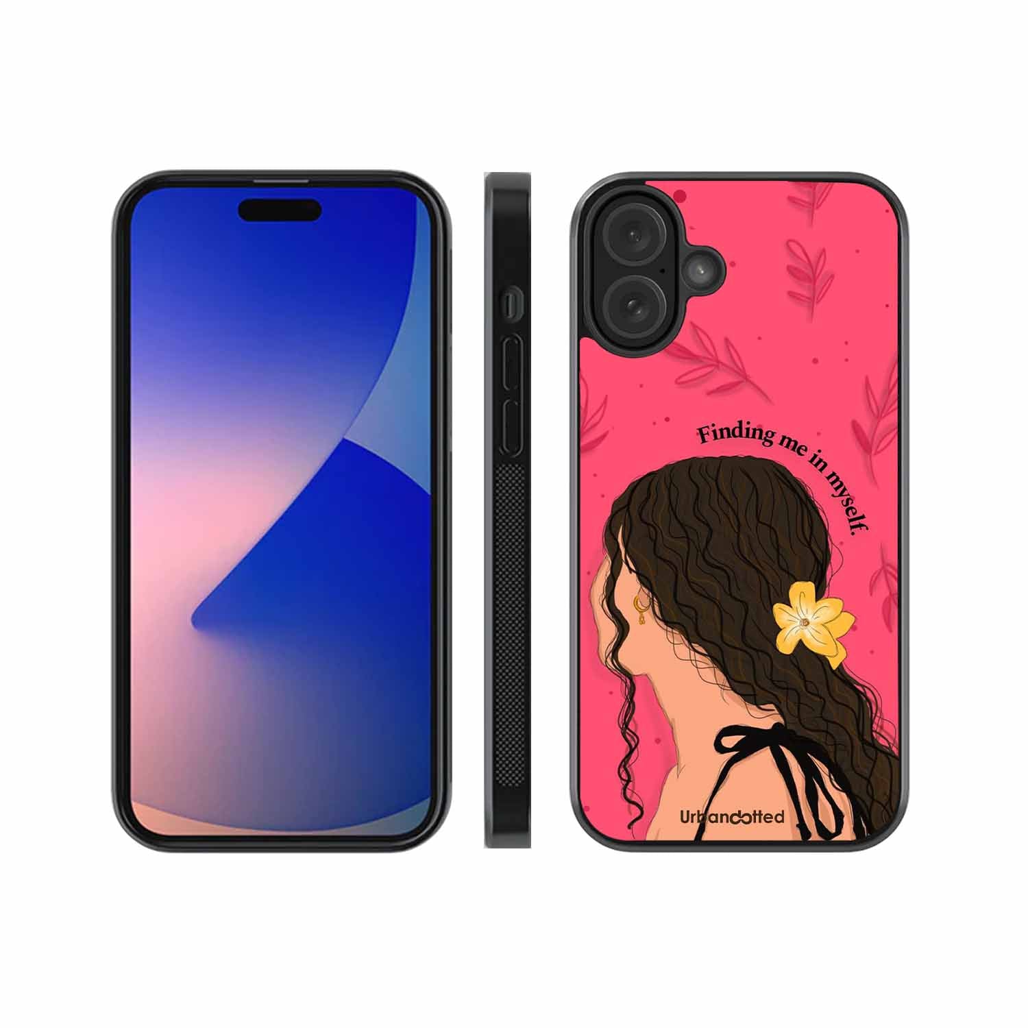 Find Me in Your Self Glass Case For iPhone 16