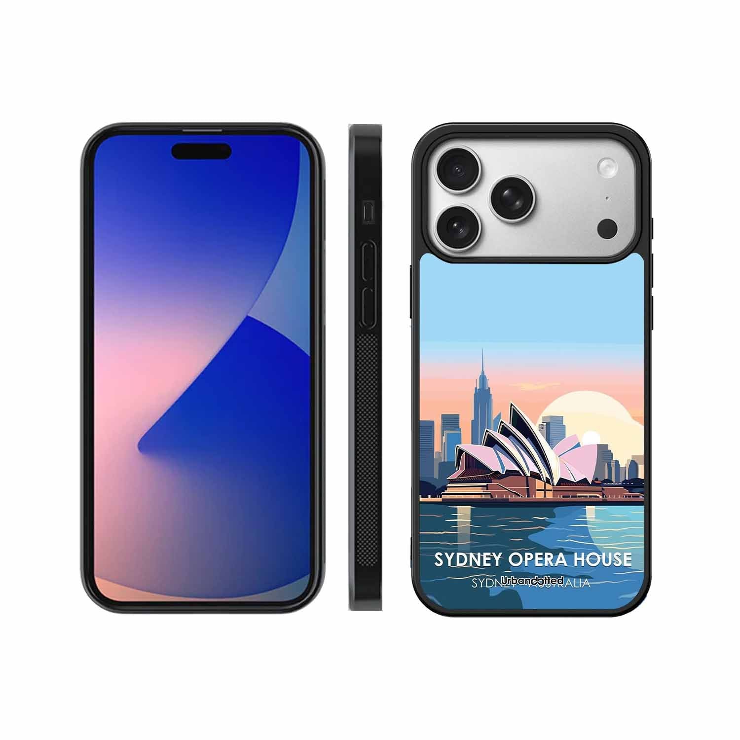Sydney Opera House Sunrise Glass Case For iPhone 17 Pro