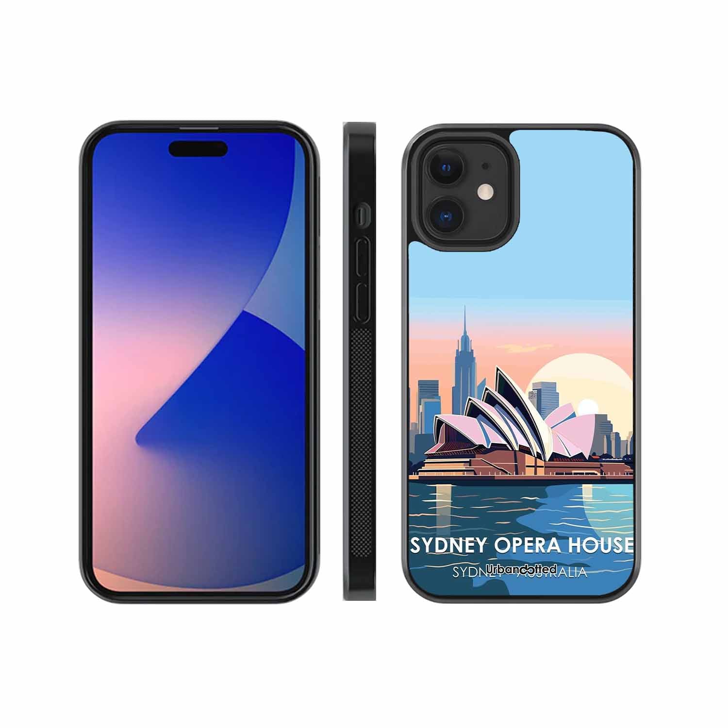 Sydney Opera House Sunrise Glass Case For iPhone 12 Mini