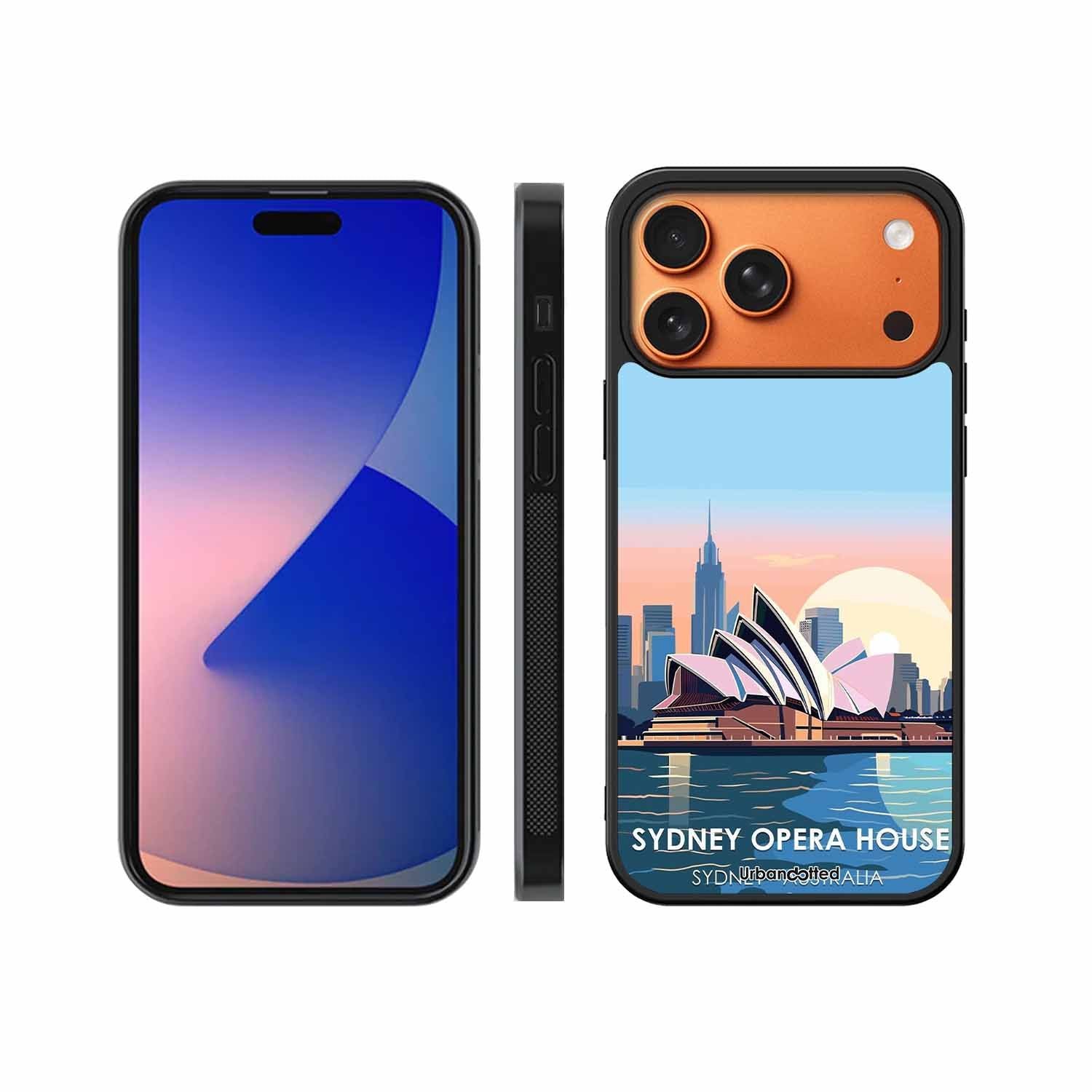Sydney Opera House Sunrise Glass Case For iPhone 17 Pro Max