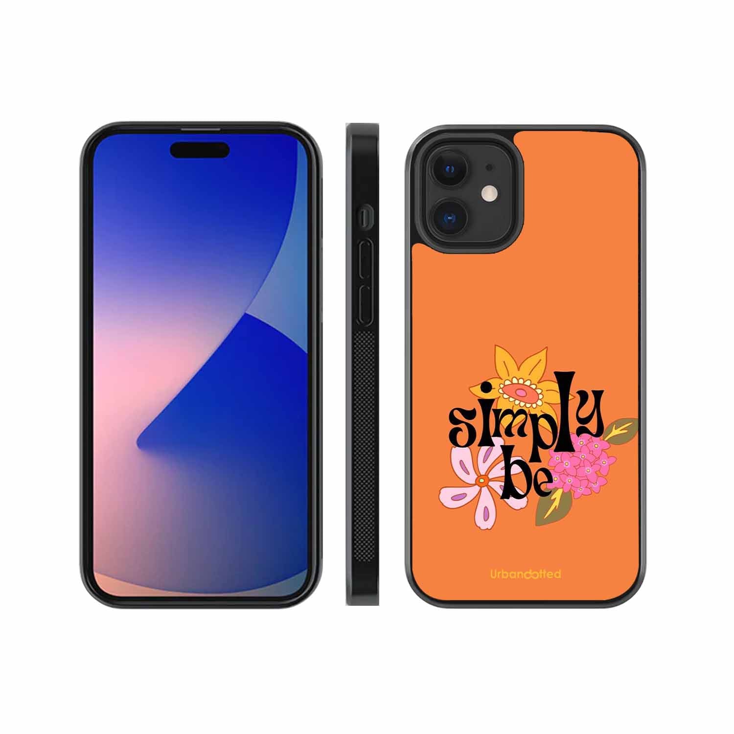 Simply Be Floral Glass Case For iPhone 12 Mini