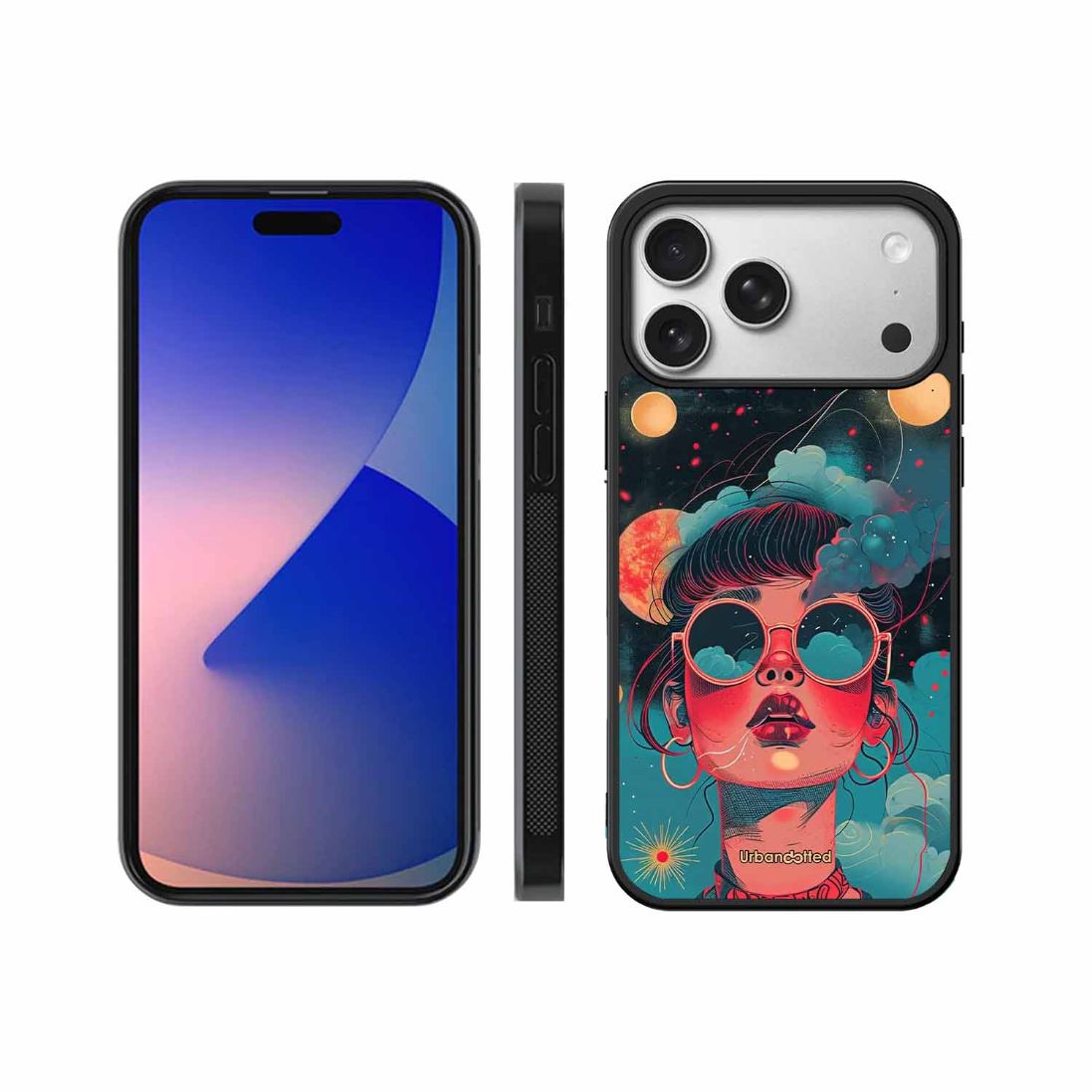 Starry Eyed Wonder Glass Case For iPhone 17 Pro