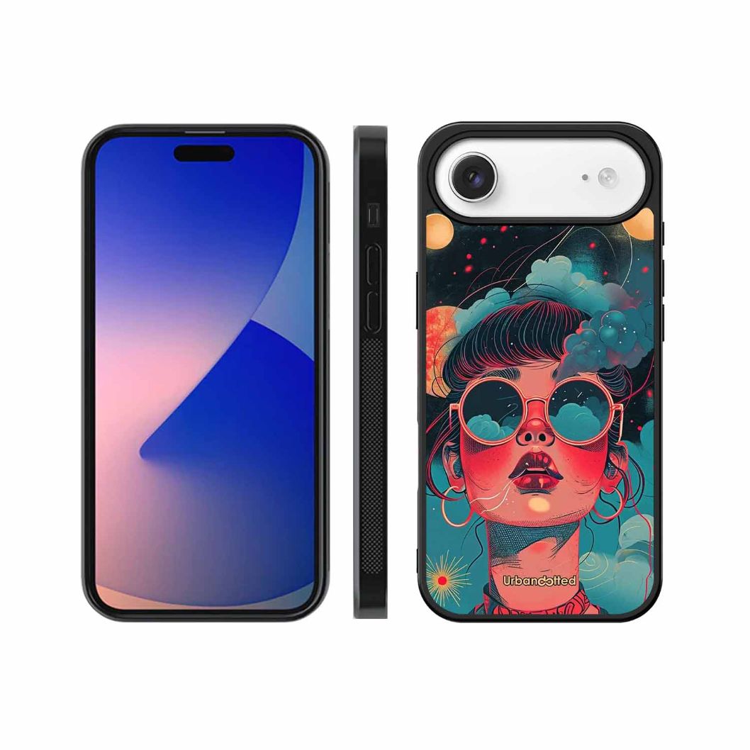 Starry Eyed Wonder Glass Case For iPhone Air