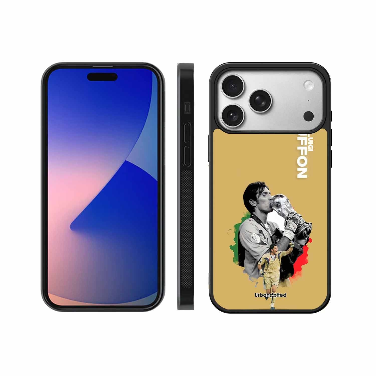 Gianluigi Buffon Legend Glass Case For iPhone 17 Pro
