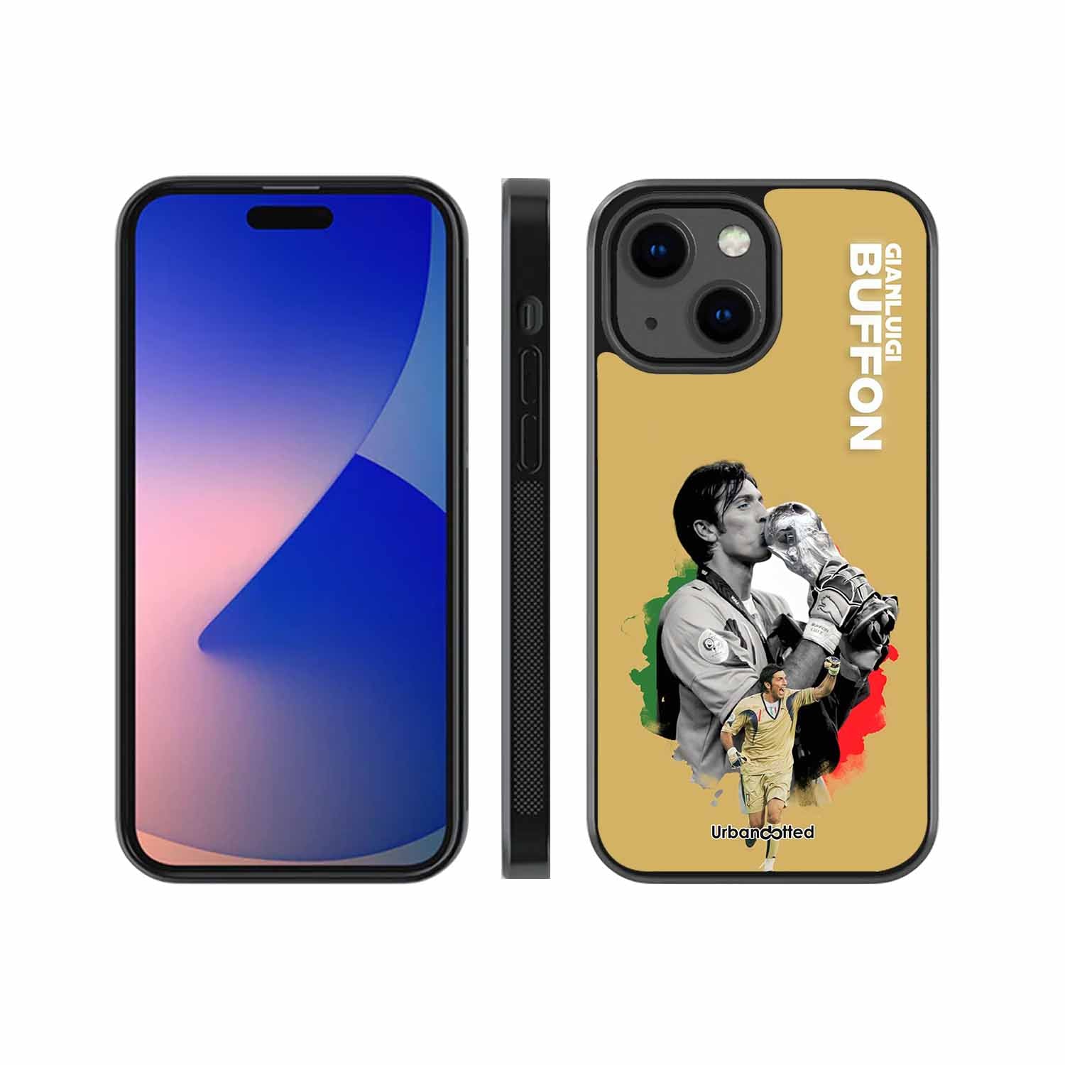 Gianluigi Buffon Legend Glass Case For iPhone 13